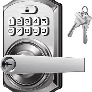 Stainless Steel Button Handle Combination Lock