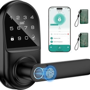 Handle-type Fingerprint APP Smart Lock